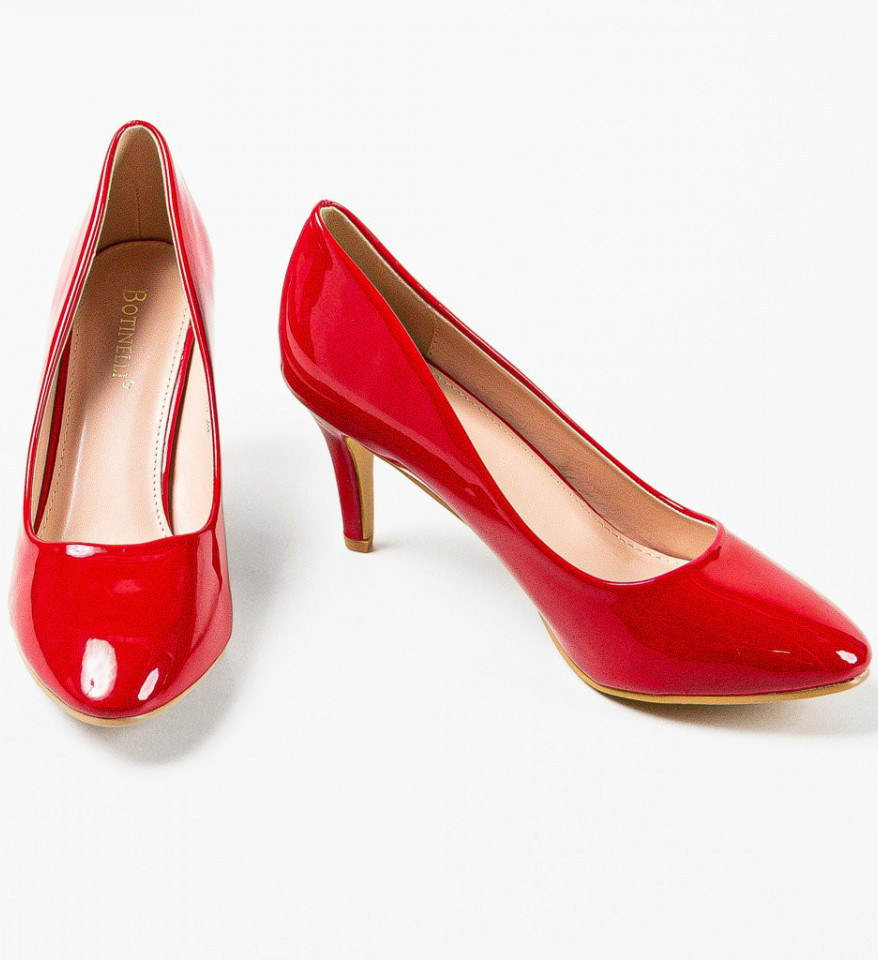 Обувки Ryry Червени