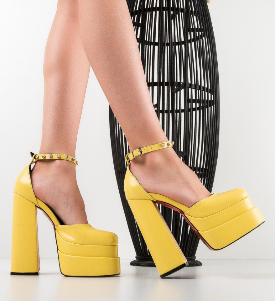 Обувки Vers Жълти