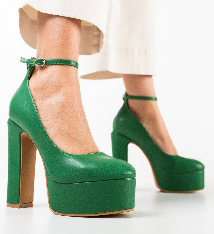 Обувки Kelen Зелени