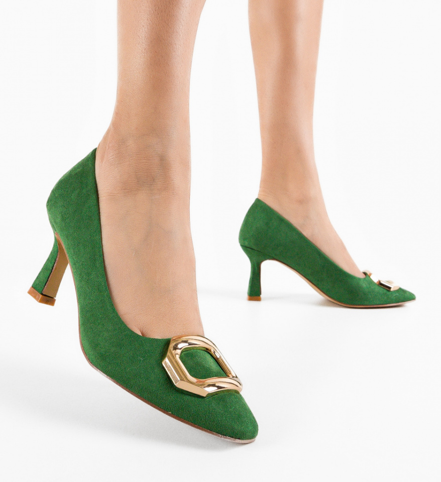 Обувки Lesedi Зелени