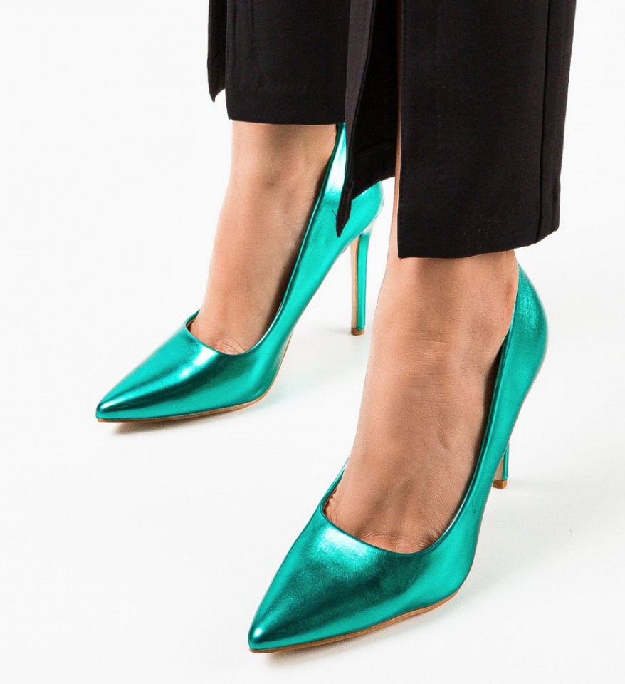 Обувки Plazyn Зелени