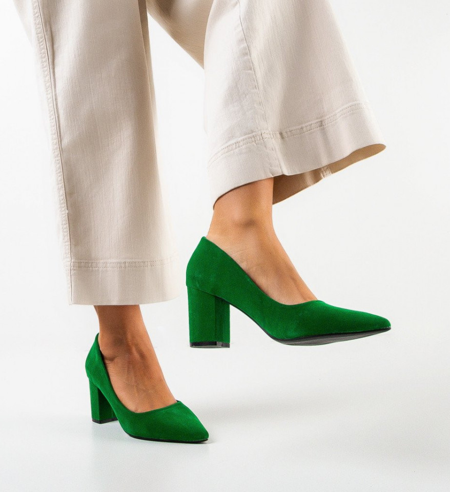 Обувки Simran Зелени