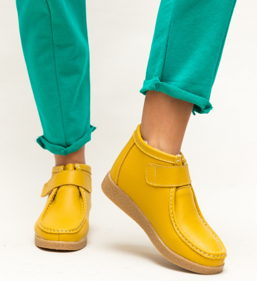 Ежедневни Обувки Debir Жълти 2