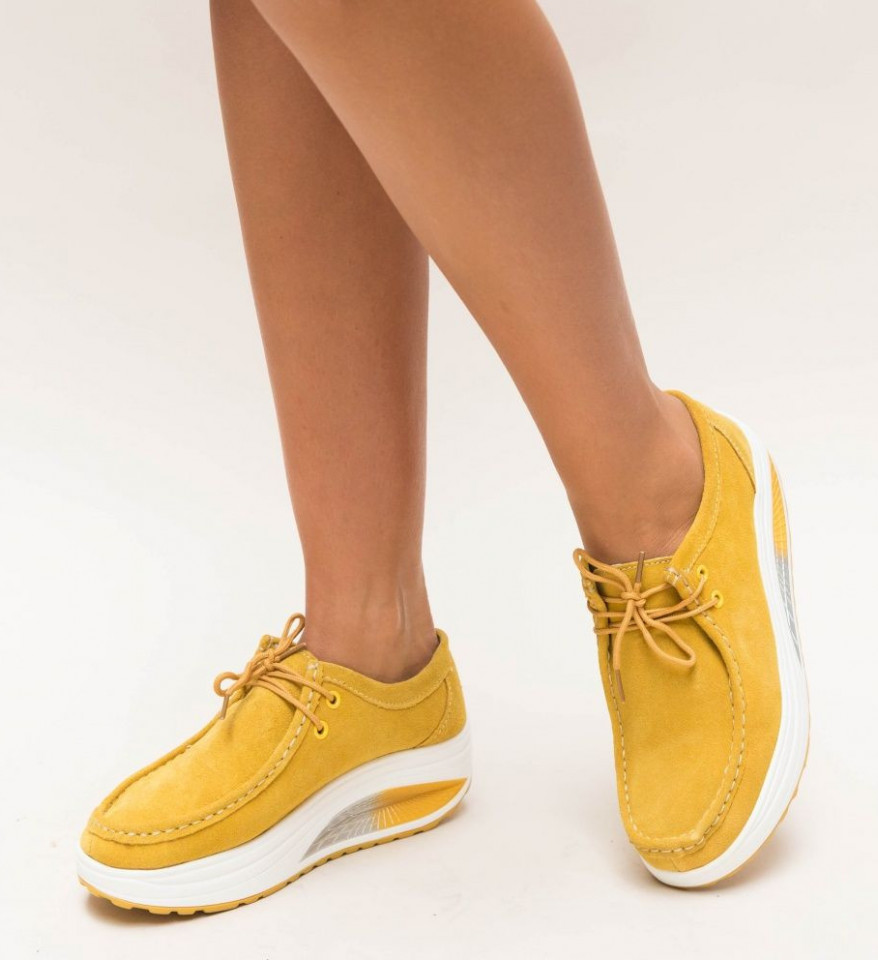 Ежедневни Обувки Heliade Жълти
