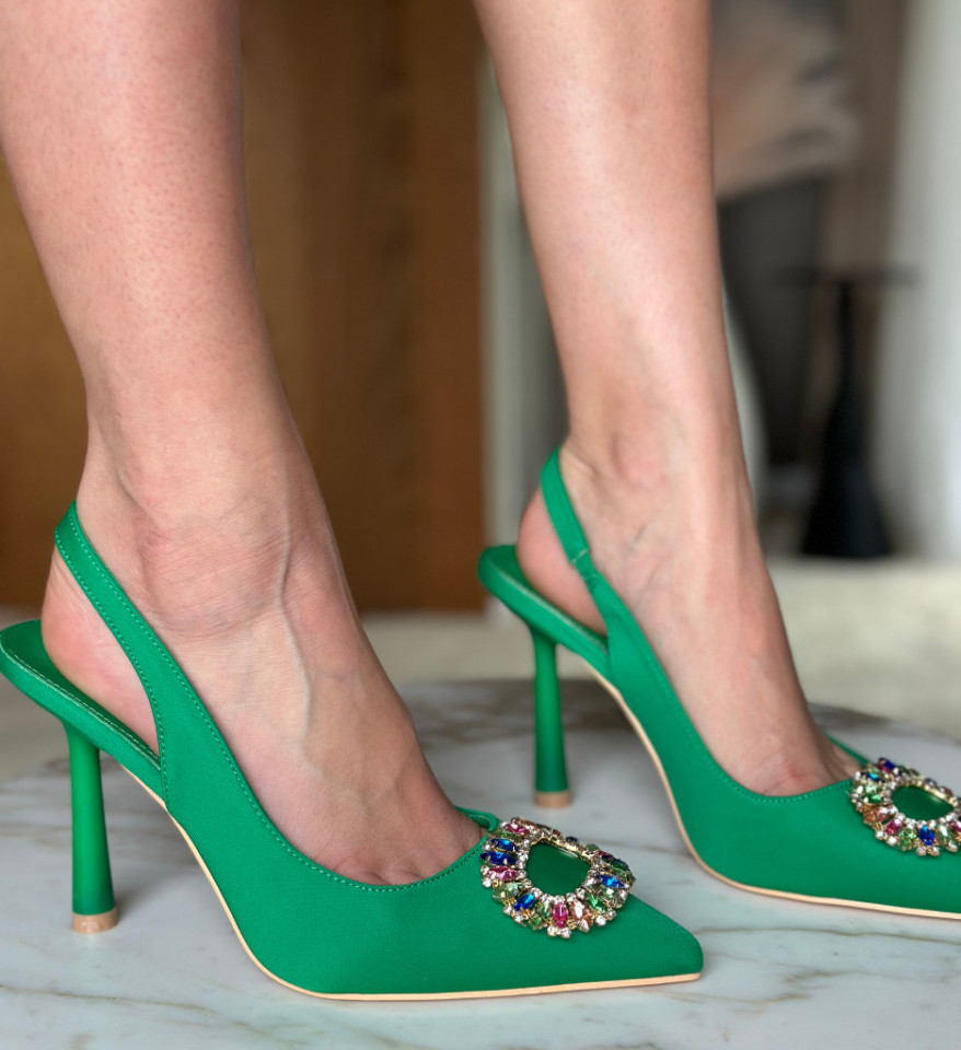Обувки Aust Зелени