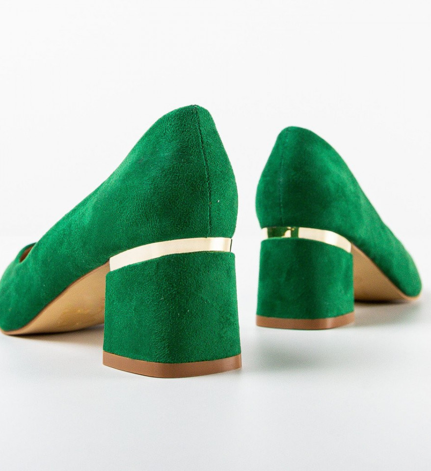 Обувки Brandy Зелени