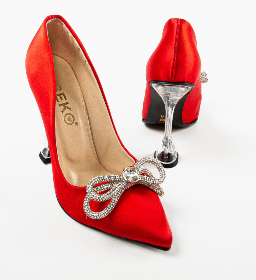 Обувки Lelery Червени