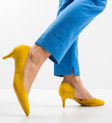 Обувки Gely Жълти
