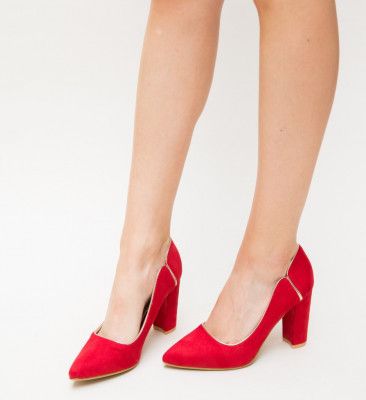 Обувки Ianos Червени