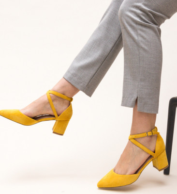 Обувки Theresa Жълти