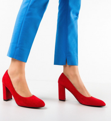 Обувки Axama Червени