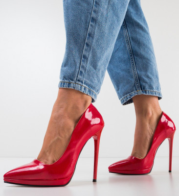 Обувки Dublu Червени