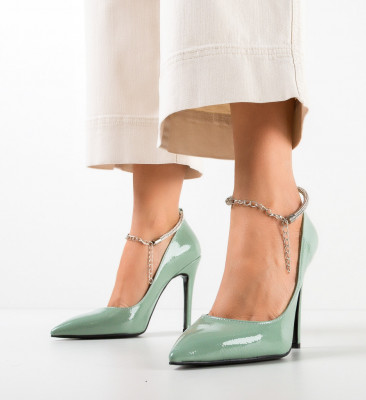 Обувки Hervac Зелени