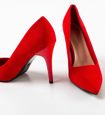 Обувки Karam Червени