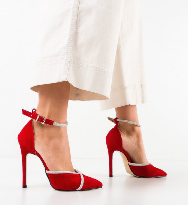 Обувки Telyer Червени