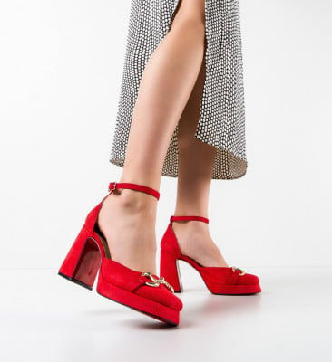Обувки Yeres Червени