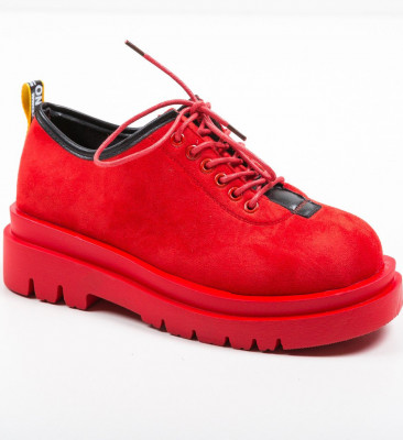 Ежедневни обувки Kajal Червени