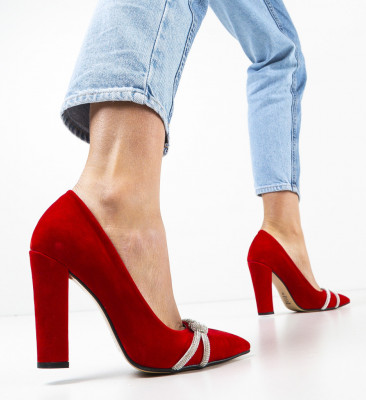 Обувки Tuty Червени