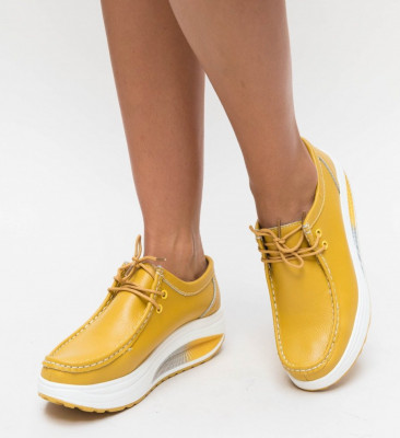 Ежедневни Обувки Heliade Жълти2