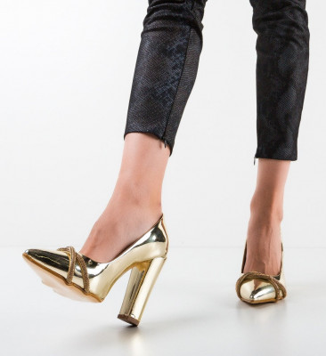 Обувки Draghici Златни