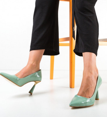 Обувки Mank Зелени