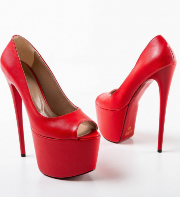 Обувки Nicaro Червени
