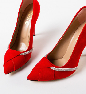 Обувки Opect Червени