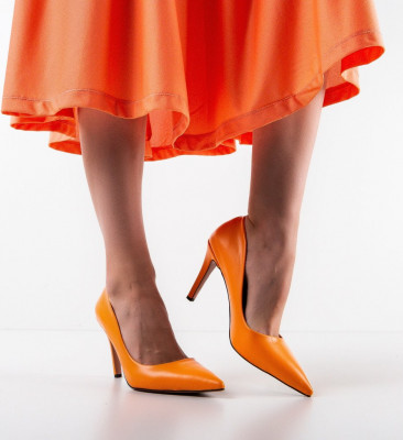 Обувки Polly Оранжеви