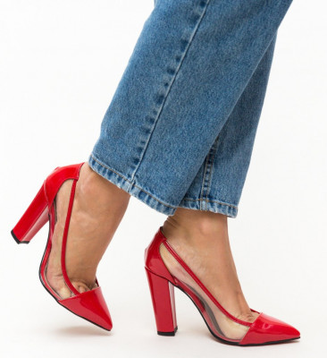 Обувки Seneha Червени