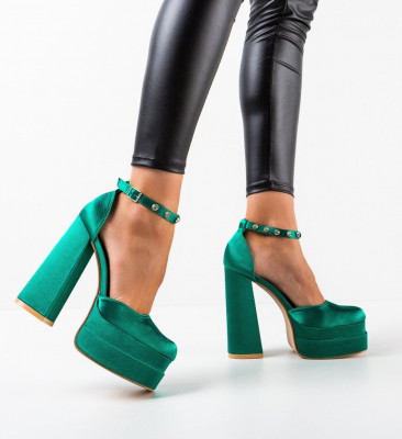 Обувки Vetyna Зелени