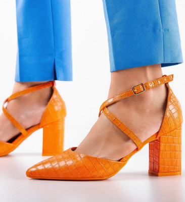 Обувки Azaan Оранжеви