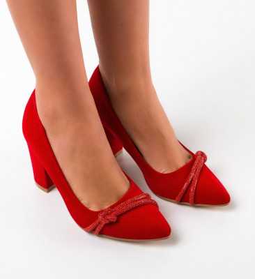 Обувки Burks Червени