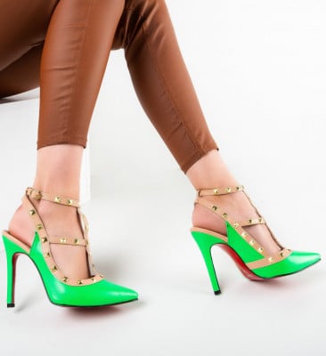 Обувки Habile Зелени