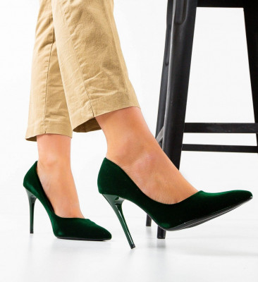 Обувки Hebe Зелени