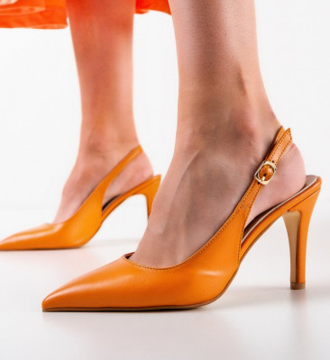 Обувки Kapsa Оранжеви