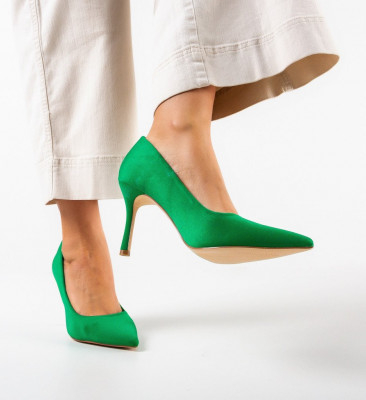 Обувки Korban Зелени