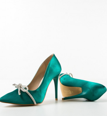 Обувки Kroba Зелени