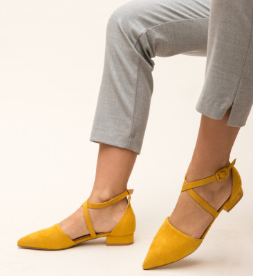 Обувки Amisha Жълти