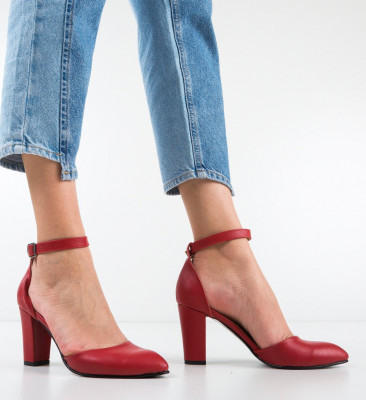 Обувки Narcissa Червени
