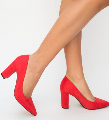 Обувки Genta Червени