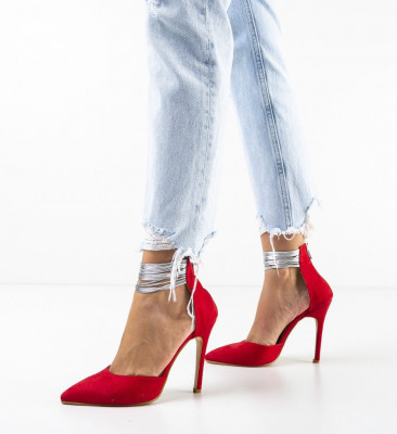 Обувки Greky Червени