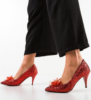 Обувки Miria Червени