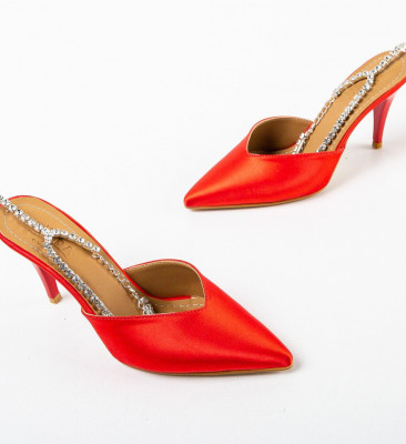 Обувки Oksy Червени