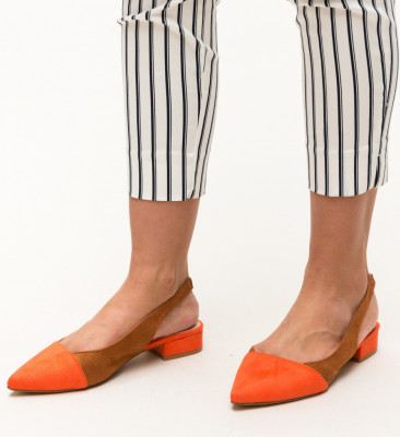 Обувки Adams Оранжеви