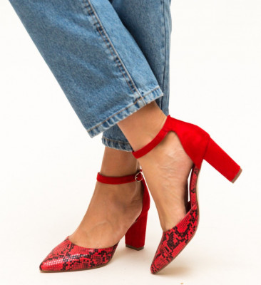 Обувки Cupra Червени