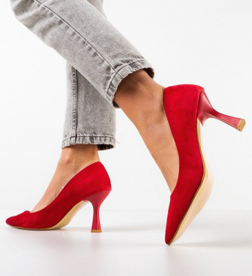 Обувки Letty Червени