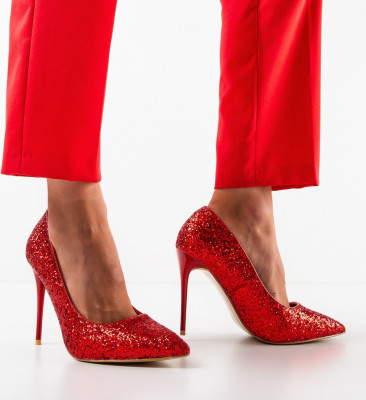 Обувки Samiya Червени