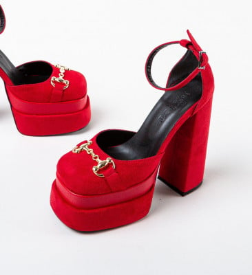 Обувки Versoma Червени
