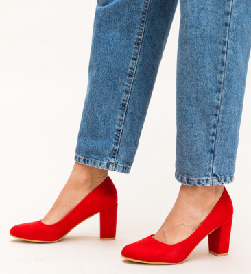 Обувки Habil Червени