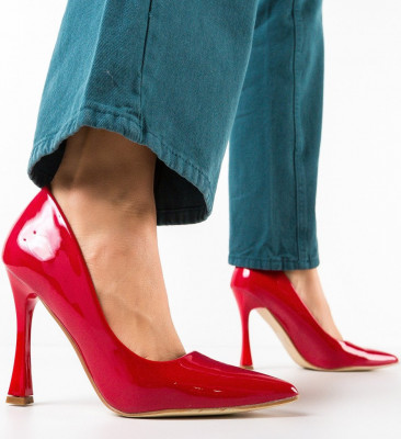 Обувки Lindo Червени